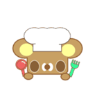 KiKiBear（個別スタンプ：21）