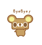 KiKiBear（個別スタンプ：36）