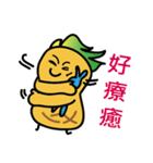 パイナップルとトマトの日常（個別スタンプ：14）