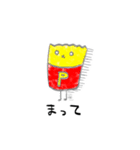 ポテトおにぎり戦争スタンプ（個別スタンプ：28）