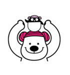 フランキークマとトッドペンギン（個別スタンプ：14）