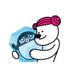 フランキークマとトッドペンギン（個別スタンプ：15）