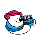 フランキークマとトッドペンギン（個別スタンプ：16）