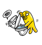 Yellow Octopus（個別スタンプ：7）