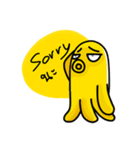 Yellow Octopus（個別スタンプ：10）