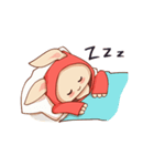 パーカーウサちゃん（個別スタンプ：16）