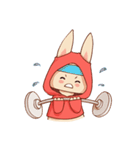 パーカーウサちゃん（個別スタンプ：28）