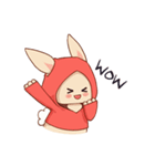パーカーウサちゃん（個別スタンプ：33）