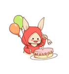 パーカーウサちゃん（個別スタンプ：39）