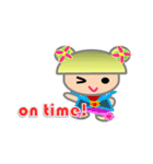 Daily life's sticker of a fashionable（個別スタンプ：7）
