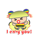 Daily life's sticker of a fashionable（個別スタンプ：9）