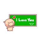 Love Love Pig_2（個別スタンプ：1）