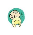 あかちゃんとクマのぬいぐるみ（個別スタンプ：29）