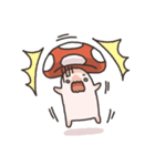 きのこちゃんと仲間たち（個別スタンプ：4）