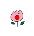 Tulip and flea（個別スタンプ：2）