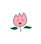 Tulip and flea（個別スタンプ：11）