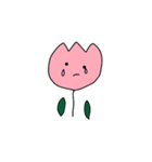 Tulip and flea（個別スタンプ：24）