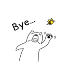 Gofie - The White Bear（個別スタンプ：4）