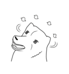 Gofie - The White Bear（個別スタンプ：5）
