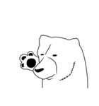 Gofie - The White Bear（個別スタンプ：21）