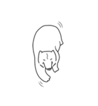 Gofie - The White Bear（個別スタンプ：23）