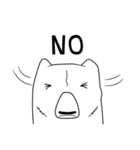 Gofie - The White Bear（個別スタンプ：25）