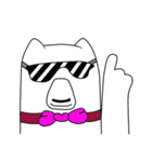 Gofie - The White Bear（個別スタンプ：32）