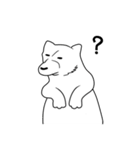 Gofie - The White Bear（個別スタンプ：39）