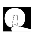 Gofie - The White Bear（個別スタンプ：40）