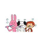 ぴょんと愉快な仲間たち（個別スタンプ：9）