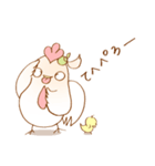 ちょいちょい徳島弁の鶏（個別スタンプ：33）