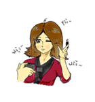 Girl In Car's Gangster（個別スタンプ：9）