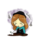 Girl In Car's Gangster（個別スタンプ：14）