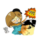Girl In Car's Gangster（個別スタンプ：19）