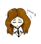 Girl In Car's Gangster（個別スタンプ：27）