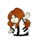 Girl In Car's Gangster（個別スタンプ：32）