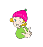 恋する苺ちゃん（個別スタンプ：4）