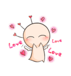 Three Hair Hsien (Let's talk in English)（個別スタンプ：1）