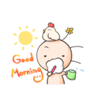 Three Hair Hsien (Let's talk in English)（個別スタンプ：5）
