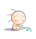 Three Hair Hsien (Let's talk in English)（個別スタンプ：7）