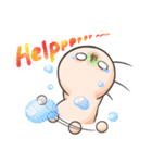 Three Hair Hsien (Let's talk in English)（個別スタンプ：8）