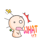 Three Hair Hsien (Let's talk in English)（個別スタンプ：12）