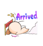 Three Hair Hsien (Let's talk in English)（個別スタンプ：18）