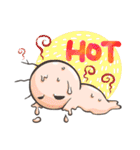 Three Hair Hsien (Let's talk in English)（個別スタンプ：23）