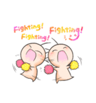 Three Hair Hsien (Let's talk in English)（個別スタンプ：25）