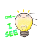 Three Hair Hsien (Let's talk in English)（個別スタンプ：26）