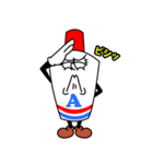 スクイーズボトル・エースくん（個別スタンプ：40）