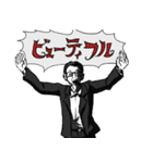 おかっぱ頭の社員＆我が社の社長（個別スタンプ：28）