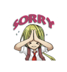 Flowers teenager（個別スタンプ：7）