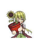 Flowers teenager（個別スタンプ：8）